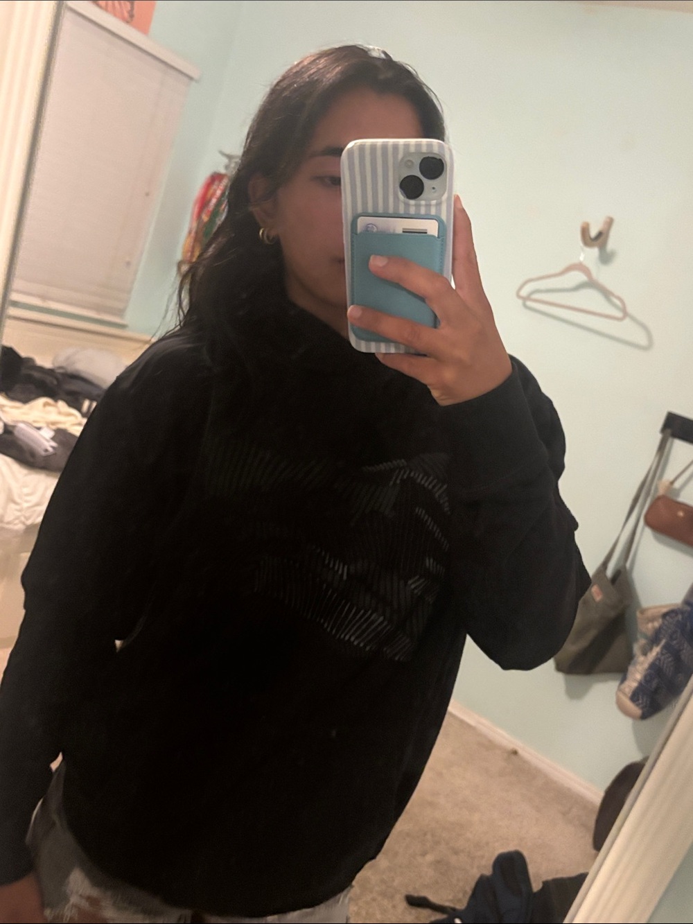 Express Black Crewneck Sweater